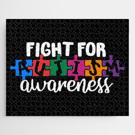 Fight For Autism Awareness Jigsaw Puzzle