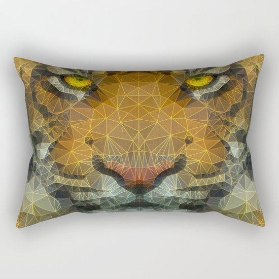 eye of a tiger Rectangular Pillow