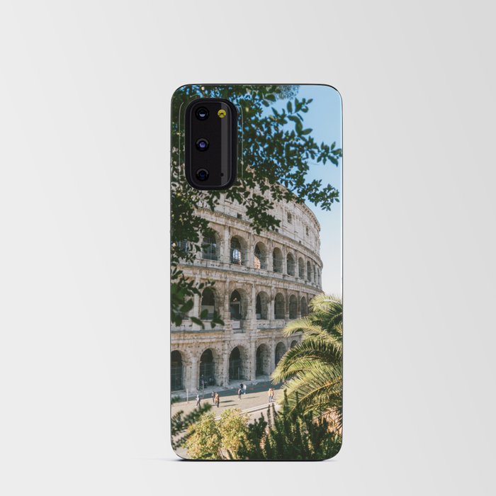 Colosseum Rome, Italy | Ancient Roman Architecture | Travel Photography art print Android Card Case