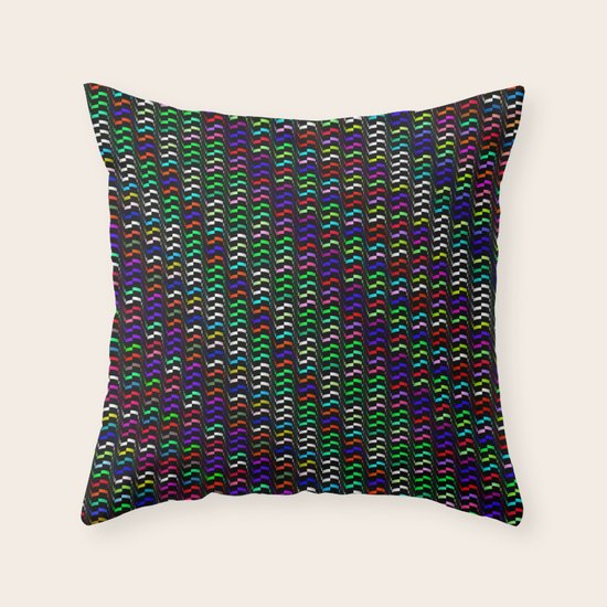Cray-Zee Throw Pillow