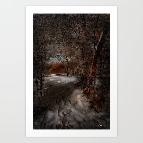 Danube II Art Print