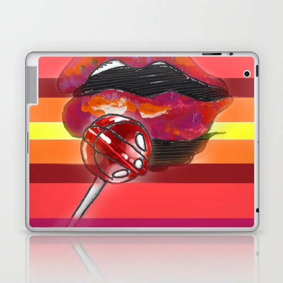 Sucking on lollipops is great  Laptop & iPad Skin