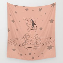 Janet From Another Planet Wall Tapestry