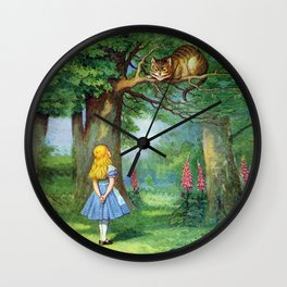 Cheshire Cat Wall Clock