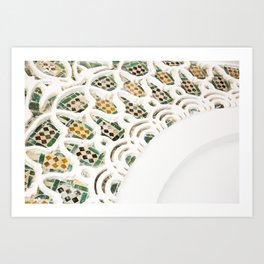 Tangier Tiles Art Print