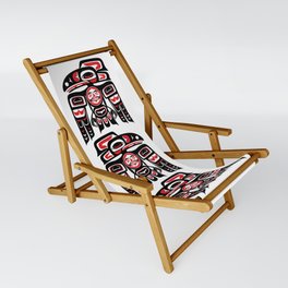 Raven Haida Native American Tlingit Art Alaska Sling Chair