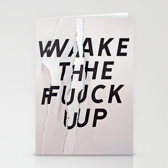 WTFU Stationery Cards