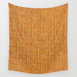 Heritage - Hand Woven Cloth Yellow Wall Tapestry