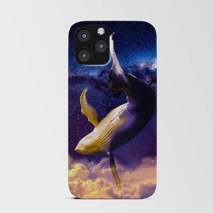 Dream Whale at Night iPhone Card Case