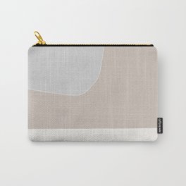 Modern Neutral Tones Pattern Carry-All Pouch
