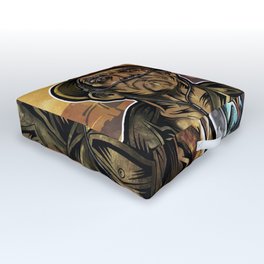 Putos Salamanca Outdoor Floor Cushion | Ink, Comic, Acrylic, Lalosalamanca, Digital, Newmexico, Painting, Pattern, Serie, Illustration 