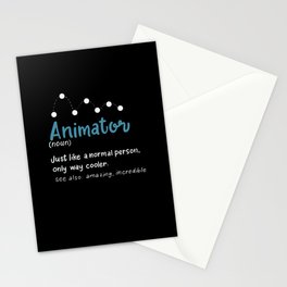 Animator Definition Stationery Card