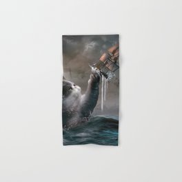 Cat Kraken Krakitten Hand & Bath Towel
