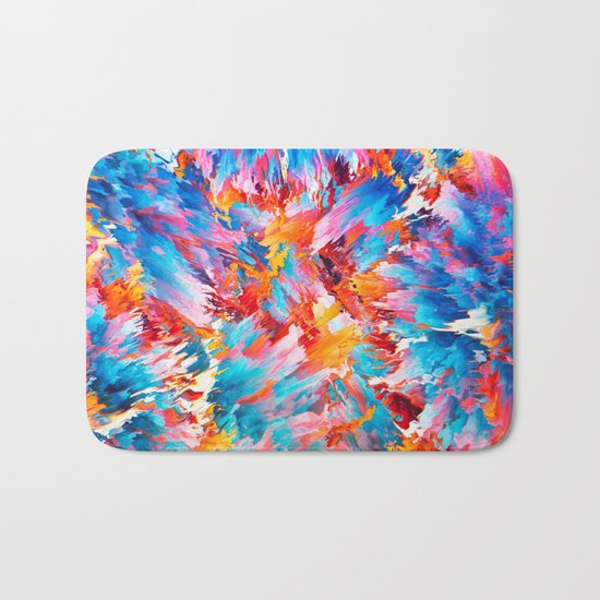 Spyrídōn (Abstract 33) Bath Mat