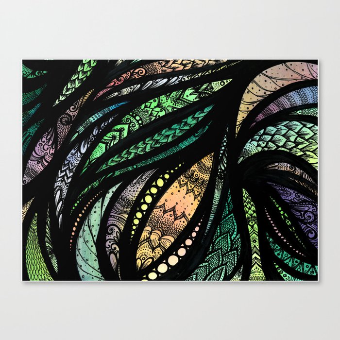 Peacock Canvas Print