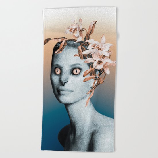 Werewoman Beach Towel