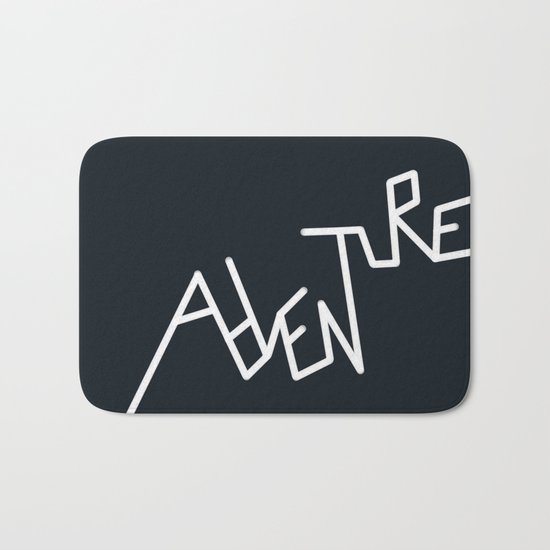 B&W Adventure Bath Mat