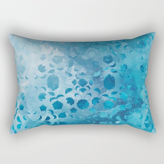 Aqua Nature Rectangular Pillow