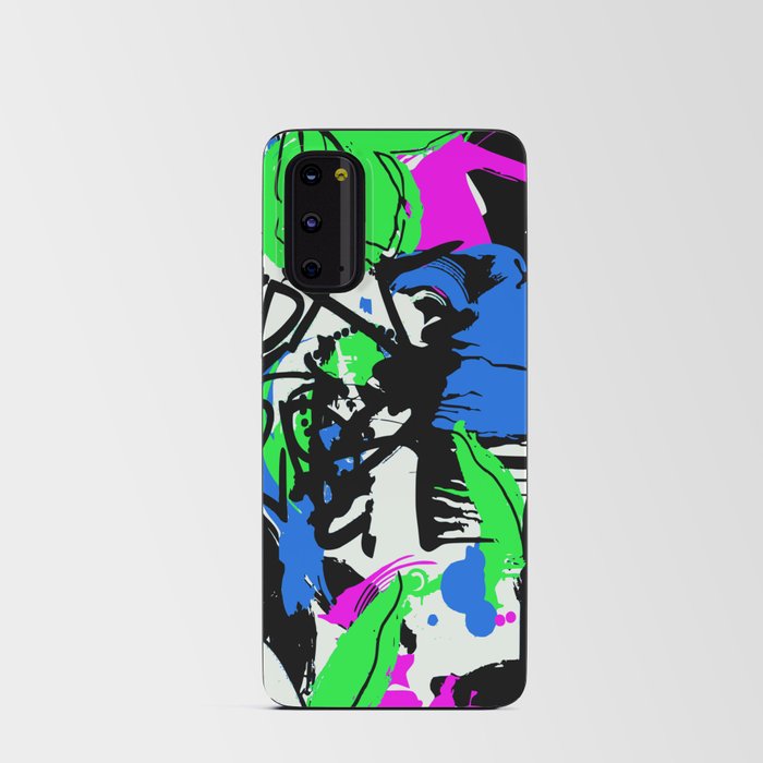 Floral Abstract Android Card Case