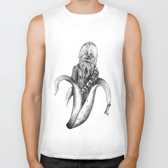 Chewbacca banana Biker Tank