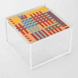 Warm Moroccan Tribal Acrylic Box