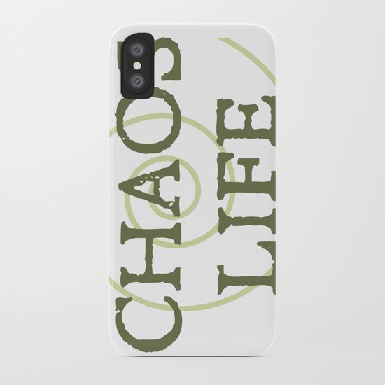 ChaosLife: The Print iPhone Case