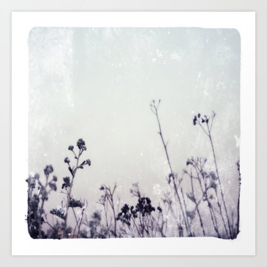 Landscape 1 (cold tones) Art Print
