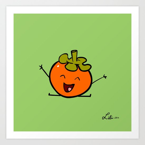 Persimmon Art Print