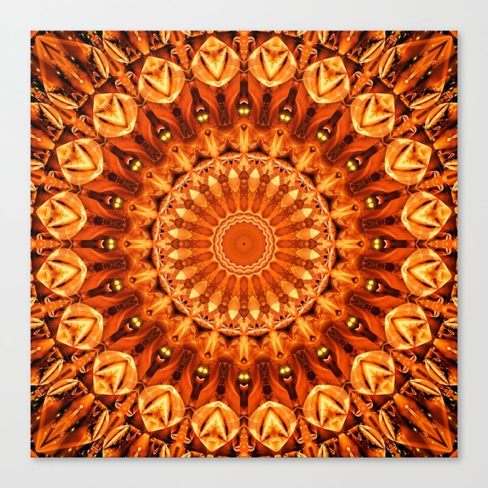 Mandala energy no. 2 Canvas Print