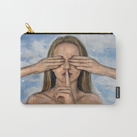 Silence in the Dark Carry-All Pouch