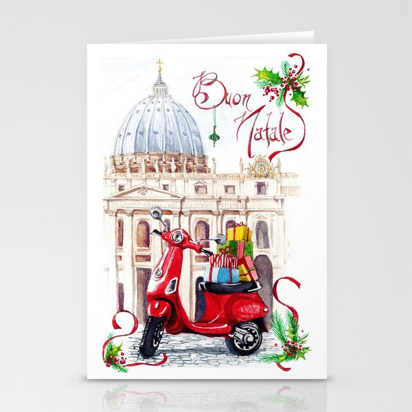 Italian Christmas Card no.1 Stationery Cards