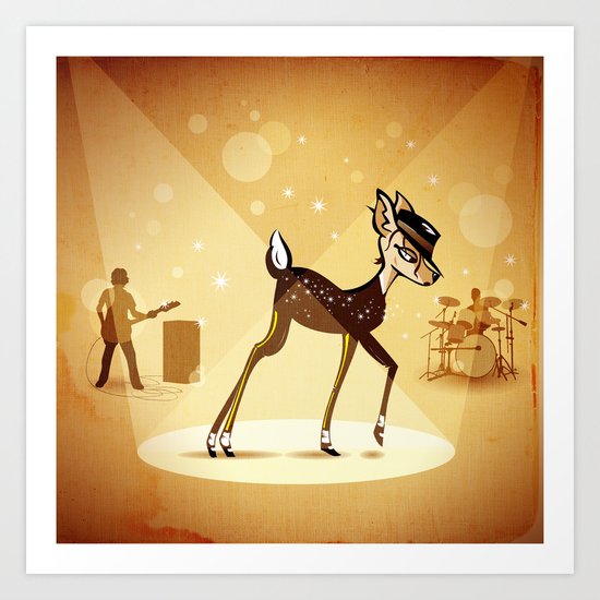 BAMBI Art Print