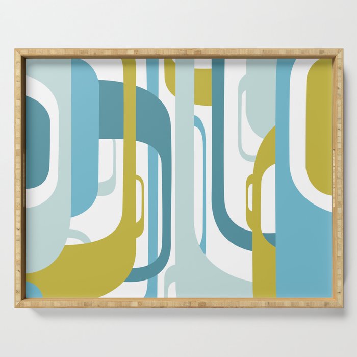 Modern Abstract Design Serving Tray