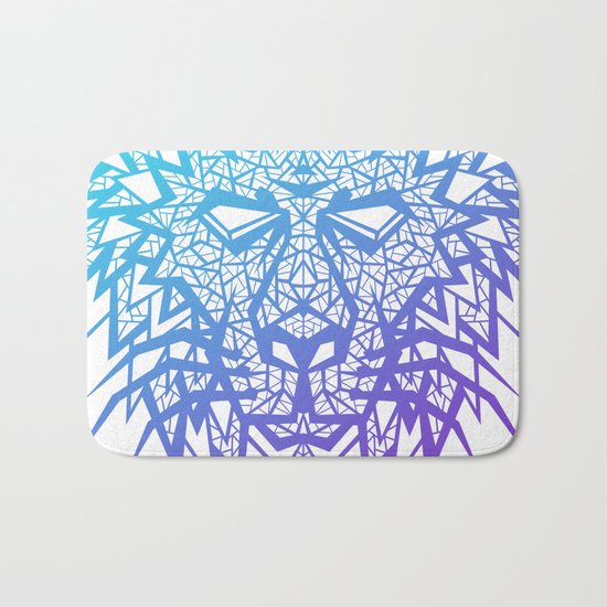 Heart of a Lion Bath Mat