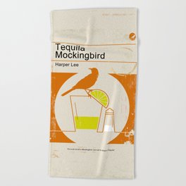 Tequila Mockingbird Beach Towel