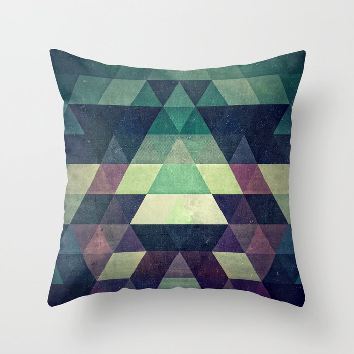 dysty_symmytry Throw Pillow