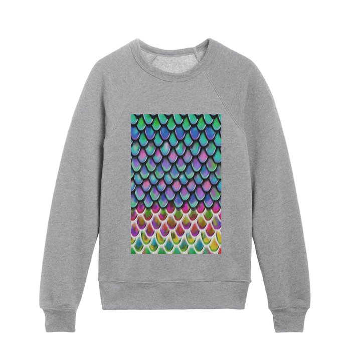 Rainbow Dragon Kids Crewneck