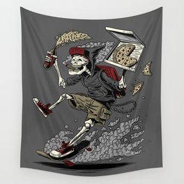 PARTY UNTIL DEATH Wall Tapestry