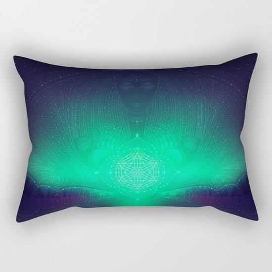 dreaming gate Rectangular Pillow