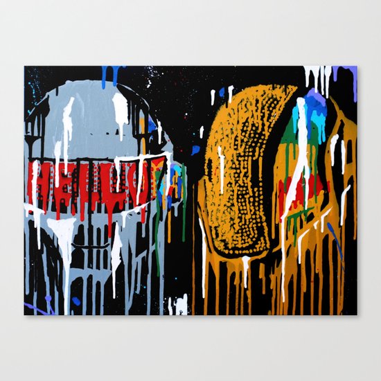 Daft Drip Canvas Print