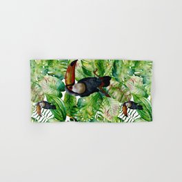 Toucan tropical and exotic Bird Hand & Bath Towel
