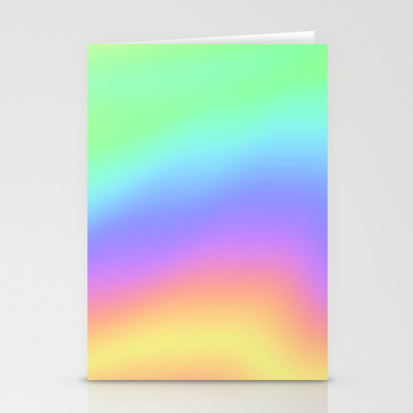 Holographic Foil Colorful Gradient Pattern Stationery Cards By Art Prints Patterns Textures Society6
