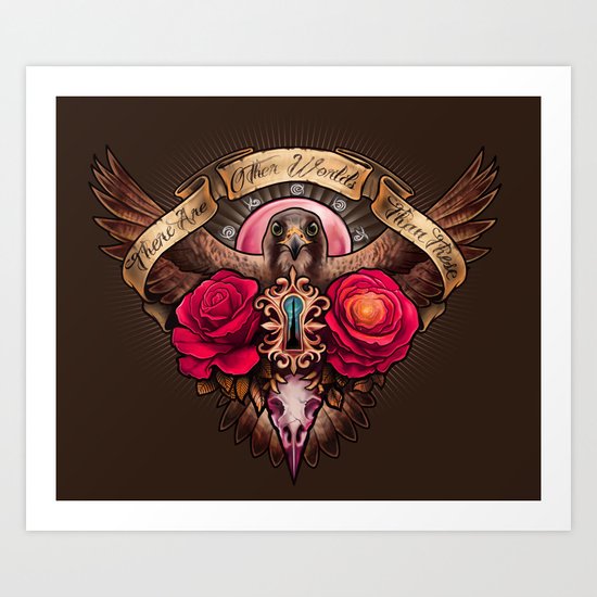 There Are Other Worlds Than These Art Print