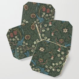 Morris & Co - Pattern Print - Blackthorn (1892) Coaster