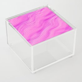Bright wavy violet pink Acrylic Box