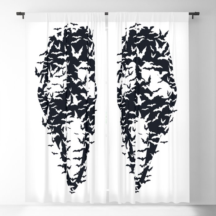 Ghost Face Blackout Curtain
