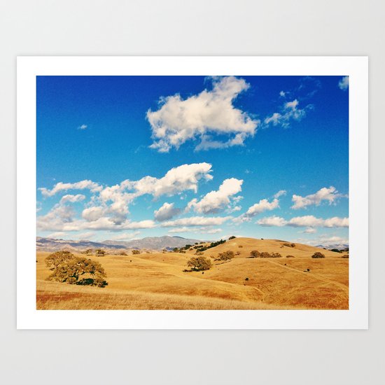 Cloudy Sky Art Print