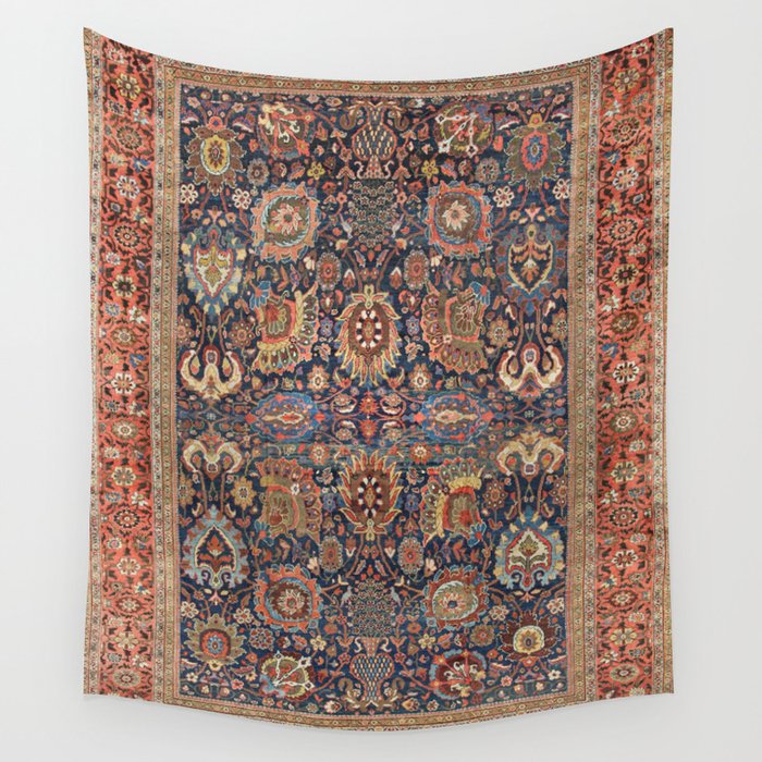 Sultanabad Antique Persian Wall Tapestry