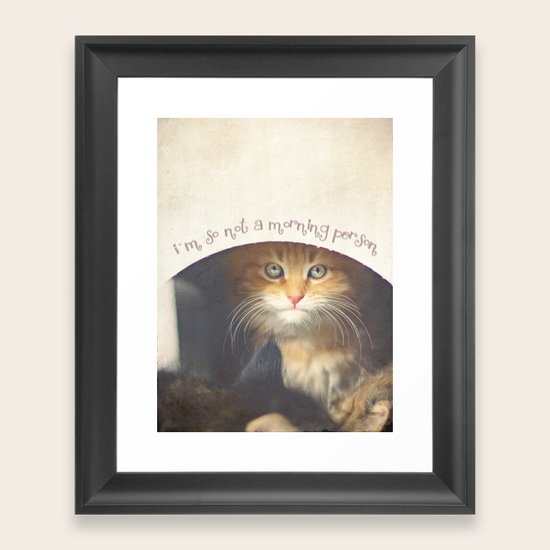 CAT Framed Art Print
