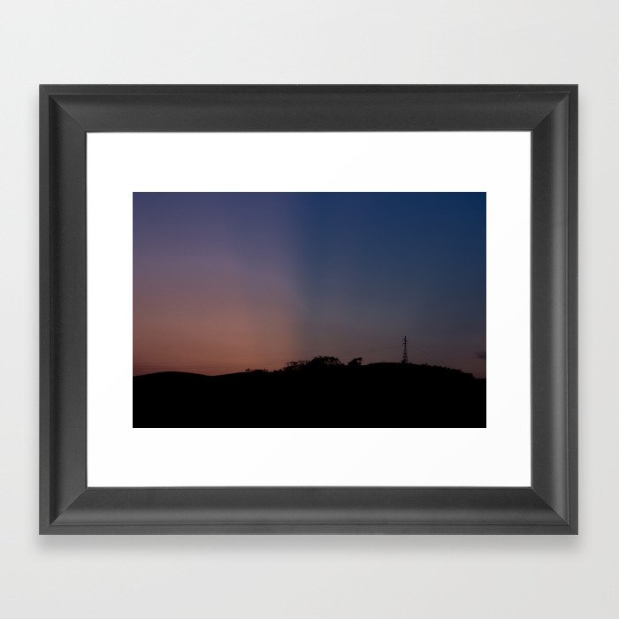 Colorful Sky Framed Art Print
